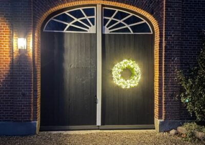 Weihnachtliche Beleuchtung Ferienhof Kähler Fehmarn