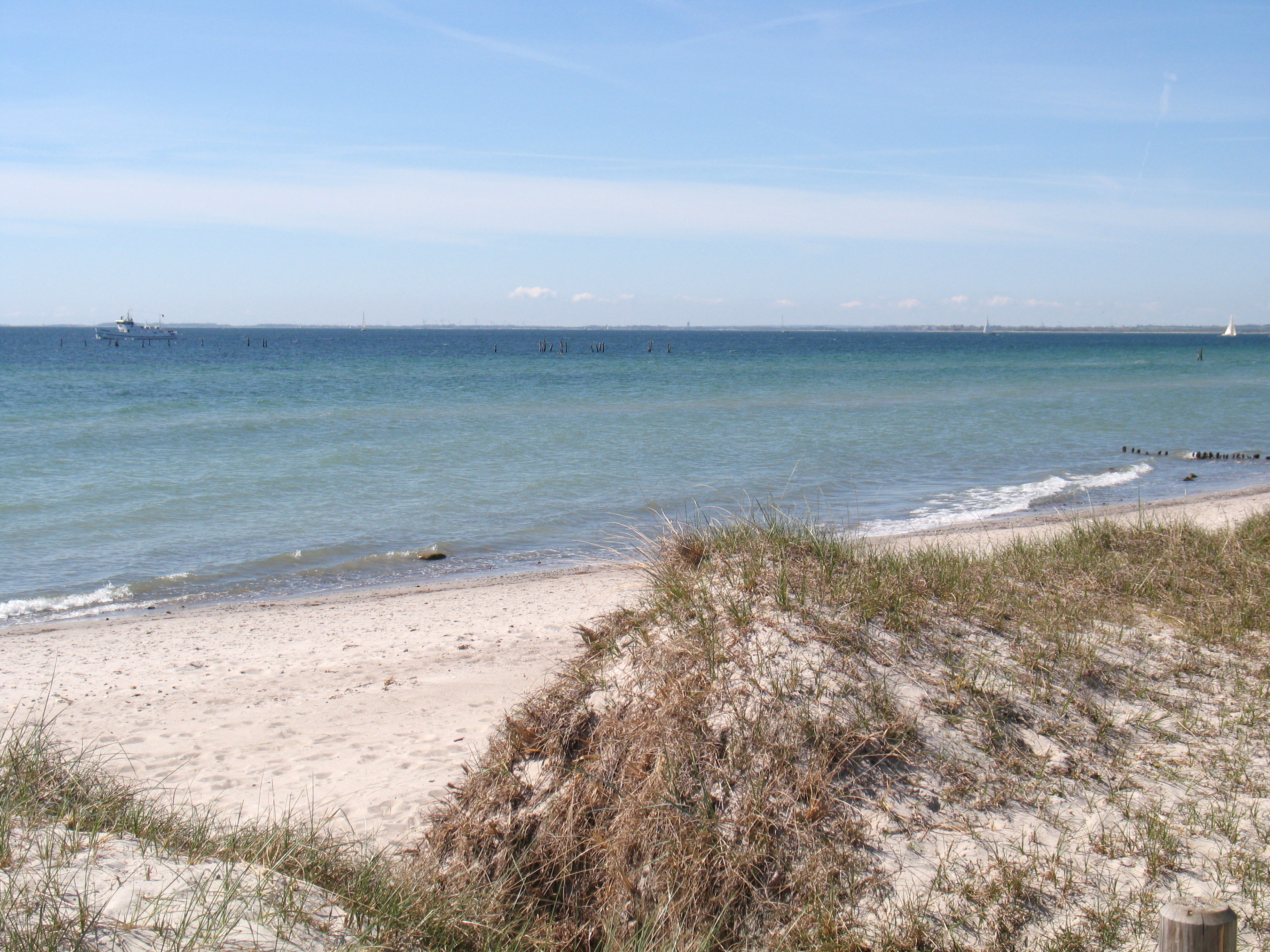 Naturstrand auf Fehmarn Strand im Süden unserer Insel
