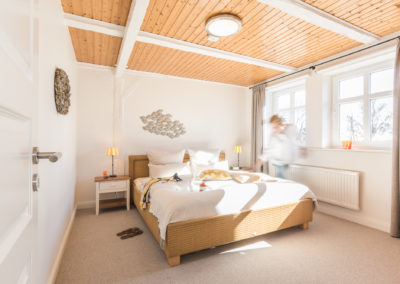 Schlafzimmer Ferienwohnung 2 - von der Sonne wachgeküsst