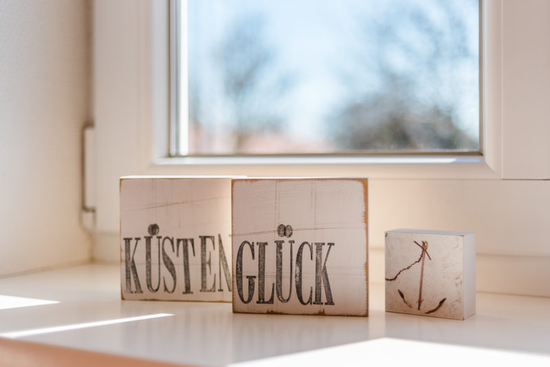 Man riecht schon das Meer Wohnraum Ferienwohnung 2 Detail